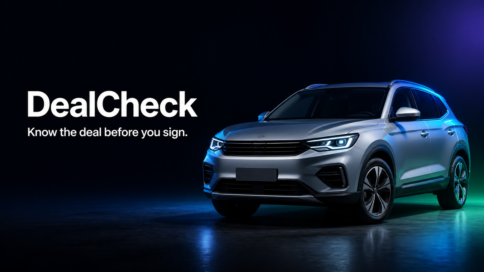 I’m building a car-buying “deal check” prototype — what would make you trust it?